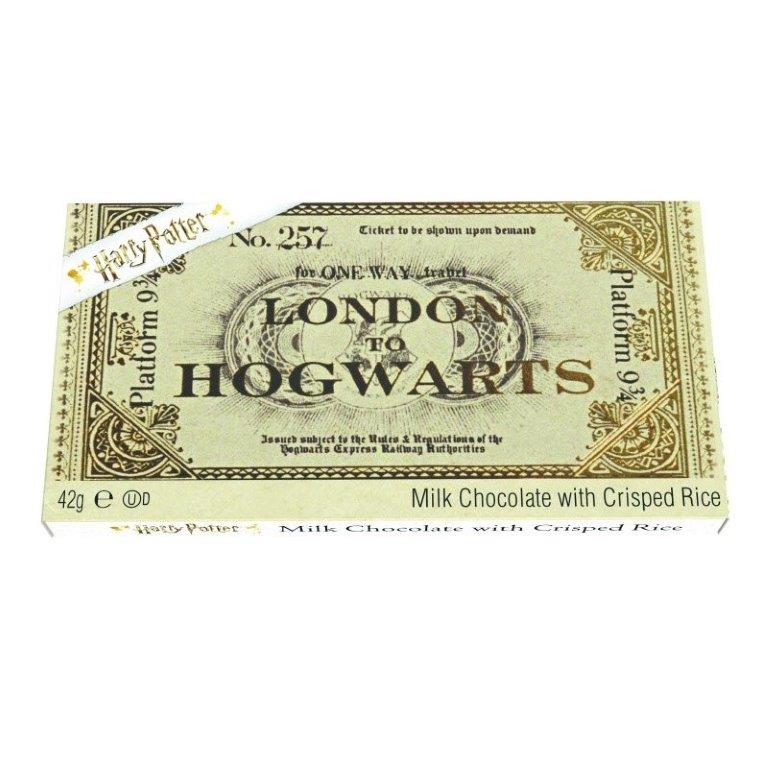 (Discontinued) Harry Potter Platform 9 ¾ Milk Chocolate Bar With Crisped Rice 42g