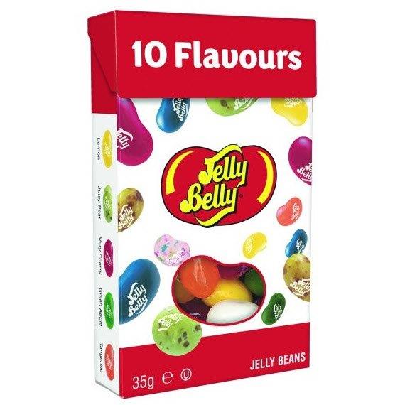 Jelly Belly 10 Assorted Flavours Jelly Beans In Window Pocket Pack 35g