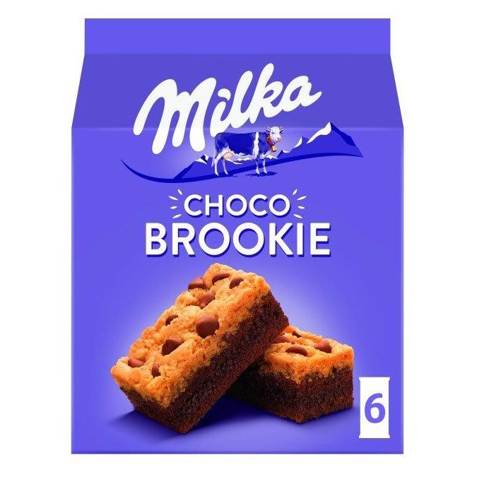 Milka Choco Brookie Carton Containing Bars 6pk 152g