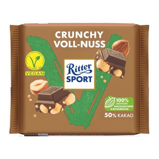 (Discontinued) Ritter Sport Vegan Crunchy Whole Hazelnut 100g 