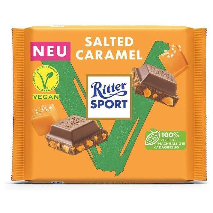 (Discontinued) Ritter Sport Vegan Salted Caramel 100g 