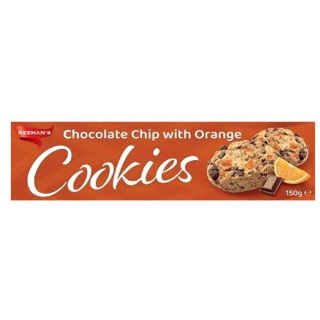 Keenans Chocolate Chip & Orange Cookies 150g