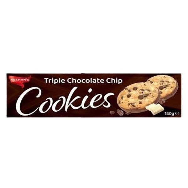 Keenans Triple Chocolate Cookies 150g