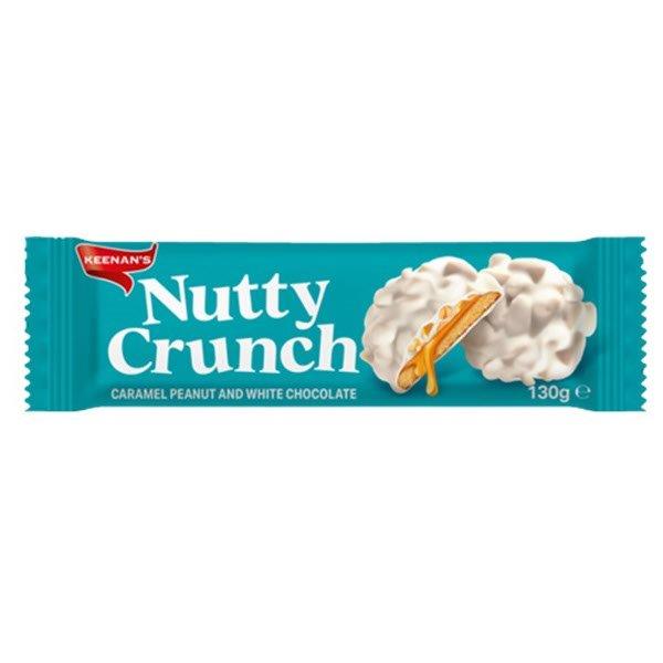 Keenans Nutty Crunch White Chocolate 130g