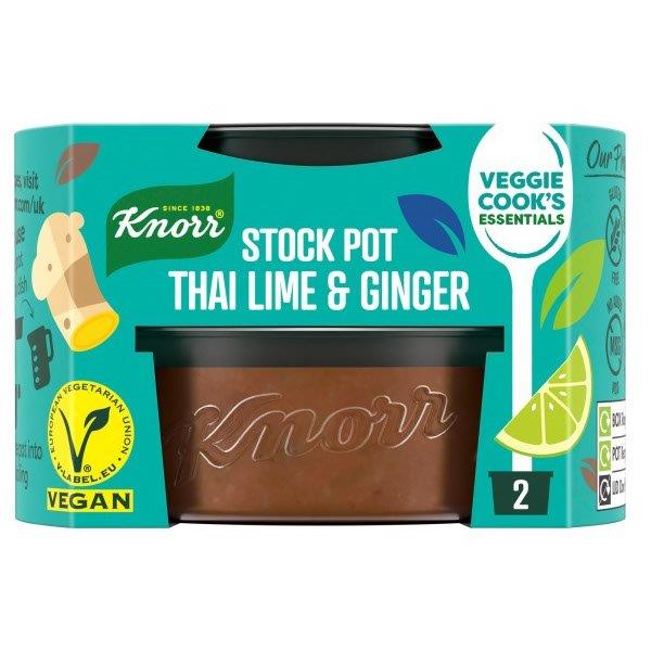 (DISCONTINUED) Knorr Thai Lime & Ginger Stock Pot 2s (2 x 26g) 52g