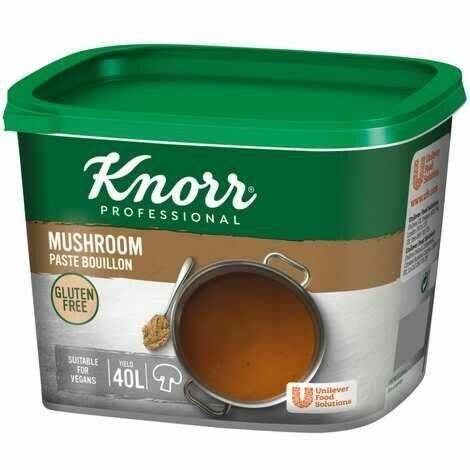 (DATA DELIST) Knorr BouillonPaste Tub Mushroom 2x1kg