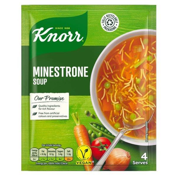 (STANDARD) Knorr Minestrone Dry Packet Soup 62g