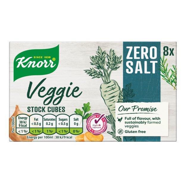 Knorr Stock cubes Vegetable 8s  (8 x 9g) 72g