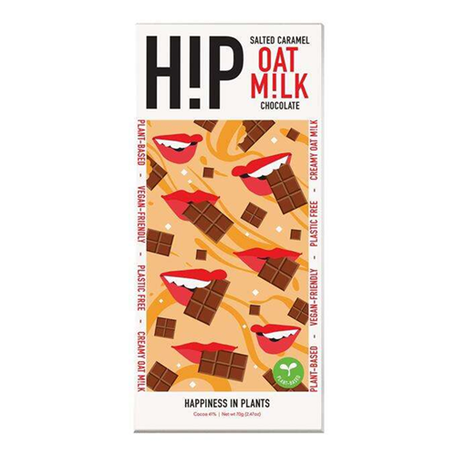 Hip Salted Caramel Oat Milk Chocolate 70g