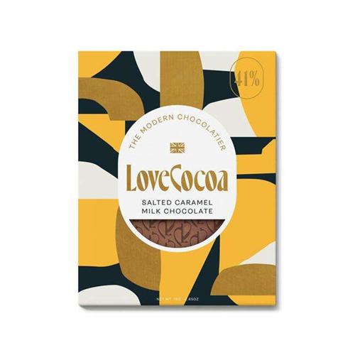 Love Cocoa Chocolate Bar Selection & Salted Caramel 75g