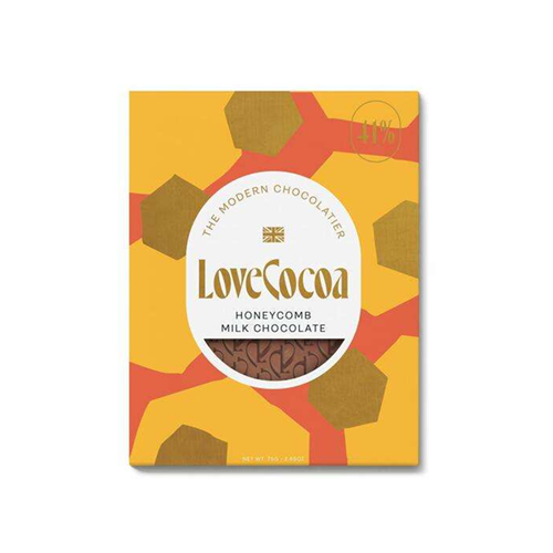 Love Cocoa Chocolate Bar Selection & Honeycomb 75g