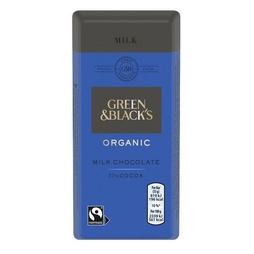 (Discontinued) Green & Blacks Fairtrade Organic Milk Chocolate 35g