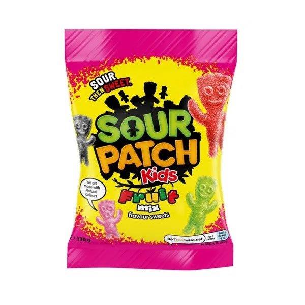 (STANDARD) Sour Patch Kids Fruit Mix Bag 130g