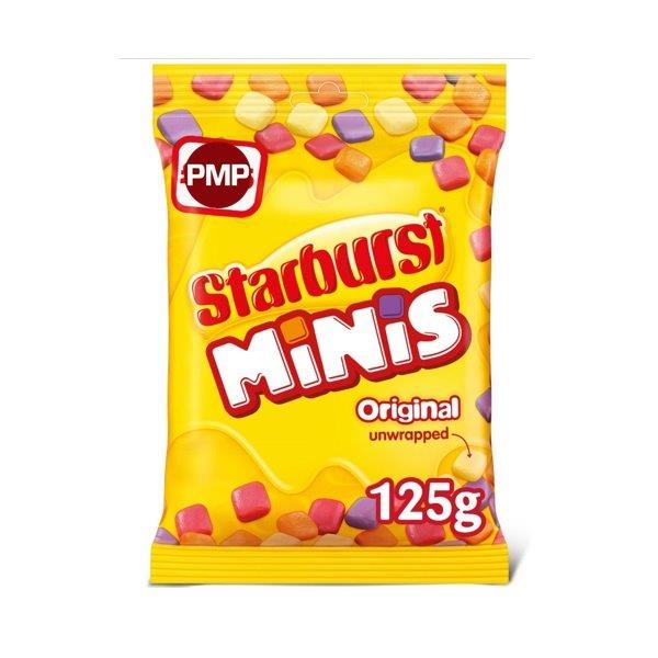 (STANDARD) Starburts Minis PM £1.25 125g
