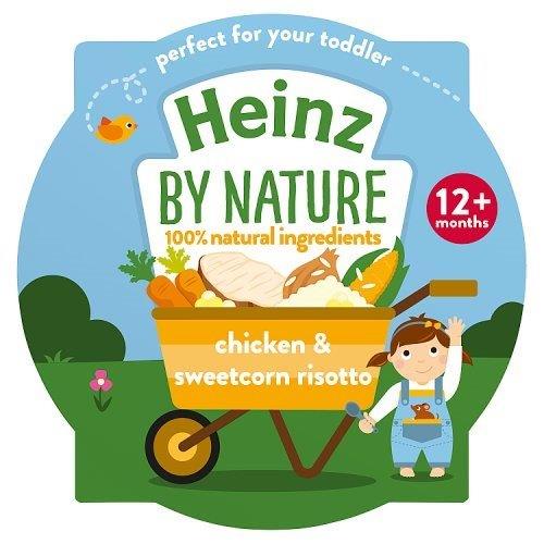 Heinz Tray 1+Yrs Nature Chicken & Sweetcorn Risotto 200g 