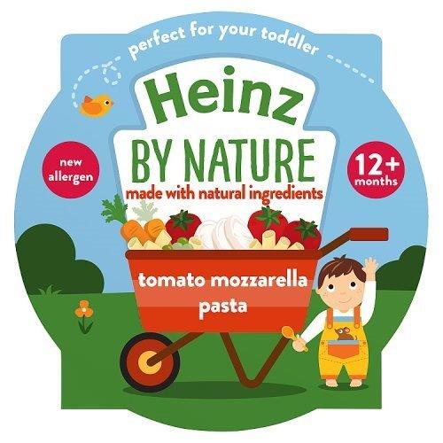 Heinz Tray 1+Yrs Nature Tomato Mozzarella Pasta Shells 200g 