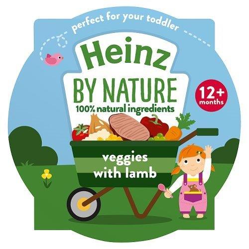 Heinz Tray 1+Yrs Nature Veggies with Lamb 200g 