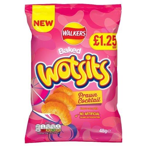 Walkers Wotsits Prawn Cocktail PM £1.35 48g