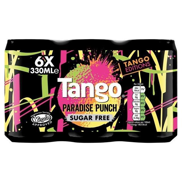 (DISCONTINUED) Tango S/F Paradise Punch 6pk (6 x 330ml)