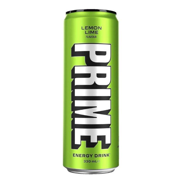 (STANDARD) Prime Energy Lemon Lime 330ml