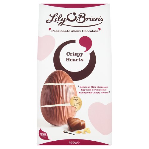Lily O Briens Crispy Hearts Egg 230g