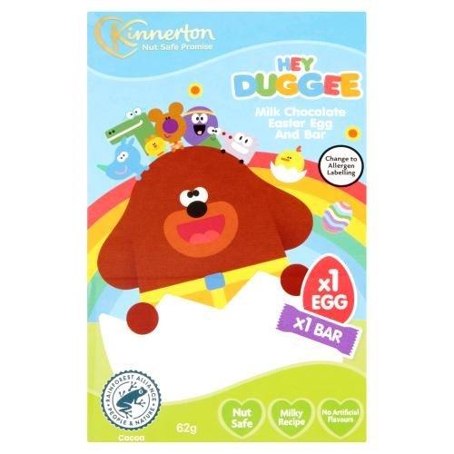 (Discontinued) Kinnerton Egg & Bar Hey Duggee 62g