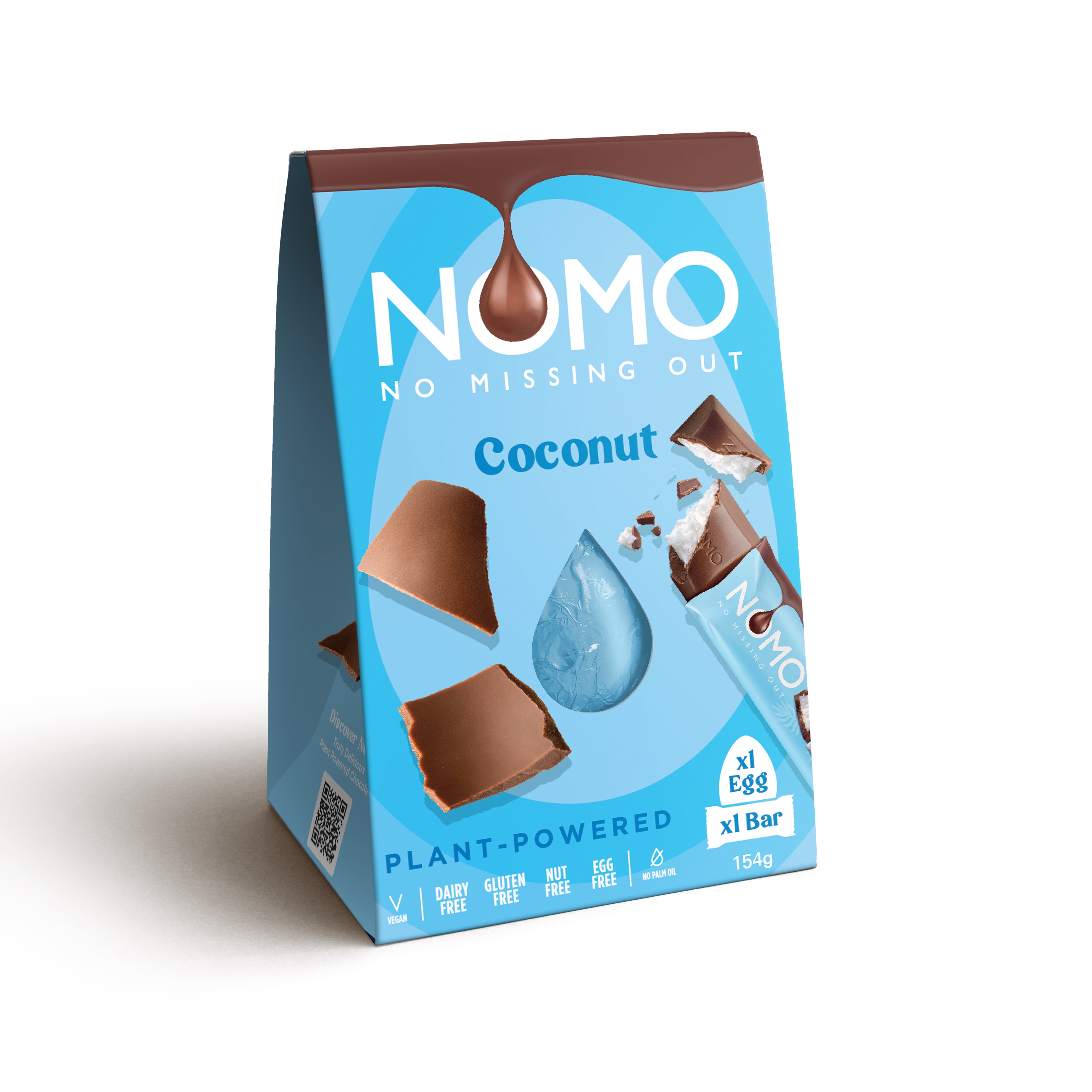 Nomo Egg & Bar Coconut 153g