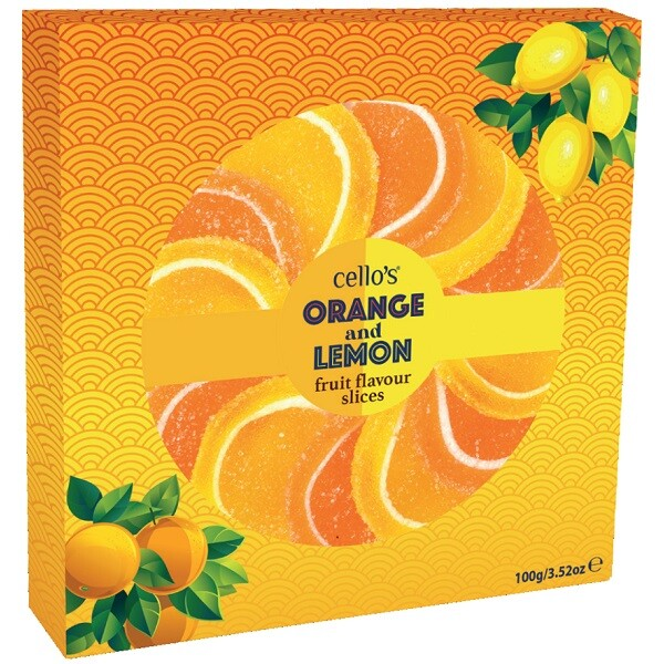 (DELIST)Cellos Traditional Orange & Lemon Slices 200g