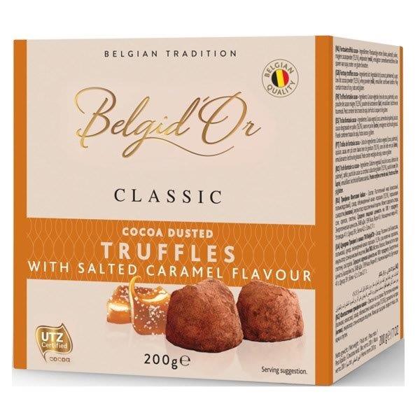 (DELIST)Belgid Or Belgian Cocoa Dusted Truffles & Salted Caramel Flavour 200g
