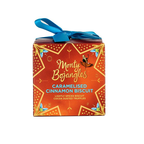 (DELIST)Monty Bojangles Caramelised Cinnamon Biscuit Truffles Gift Box 100g