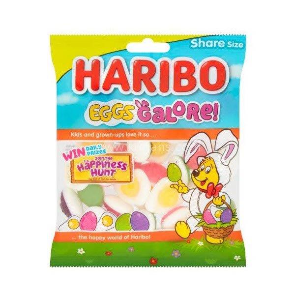 (STANDARD) Haribo Eggs Galore 140g PM £1.25