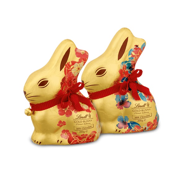 Lindt Gold Bunny Milk Flower 200g