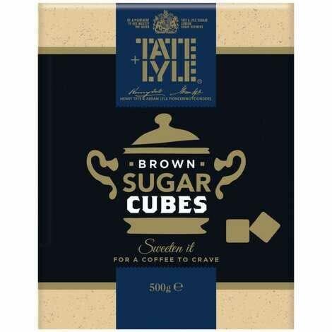 (STANDARD) Tate & Lyle Fairtrade Brown Sugar Cubes 500g