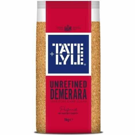 (STANDARD) Tate & Lyle Unrefined Demerara Sugar 3kg