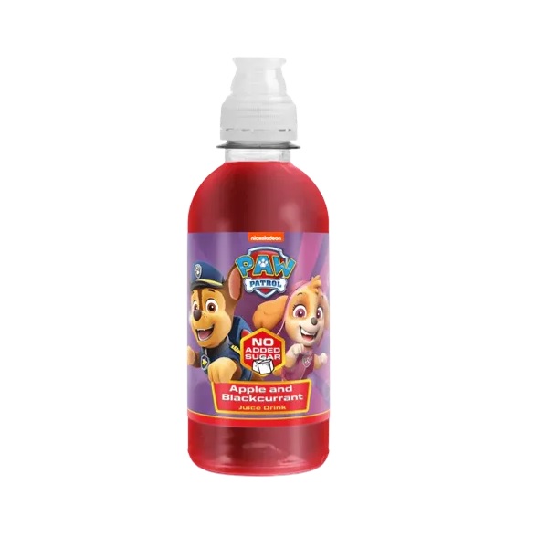 Paw Patrol Kids Juice Drink Apple & Blackcurrant 250ml