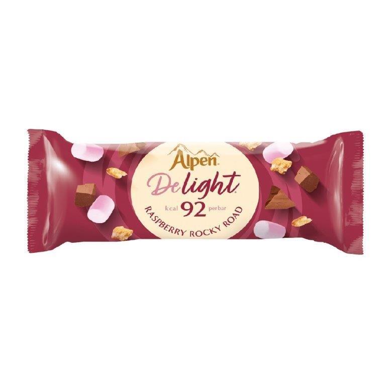 Alpen Bar Delight Raspberry Rocky Road 24g