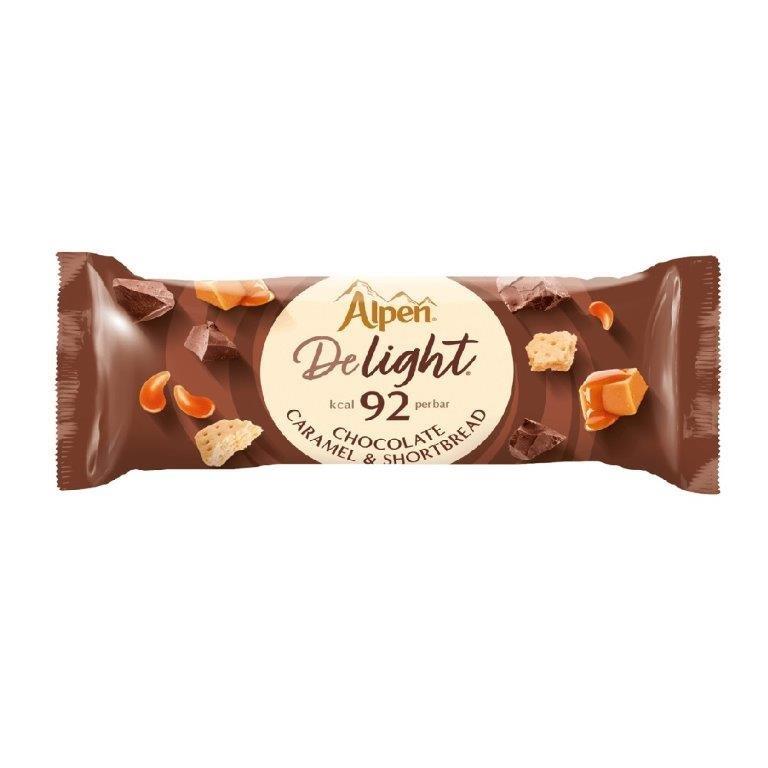 Alpen Bar Delight Chocolate Caramel & Shortcake 24g