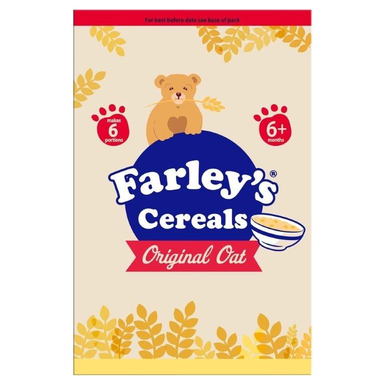 (Discontinued) Farleys Cereals Original Oat Porridge 6 M+ 125g 