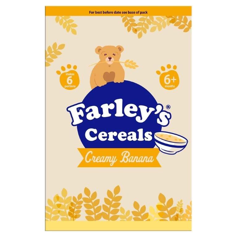 (Discontinued) Farleys Cereals Creamy Banana Porridge 6M+125g 
