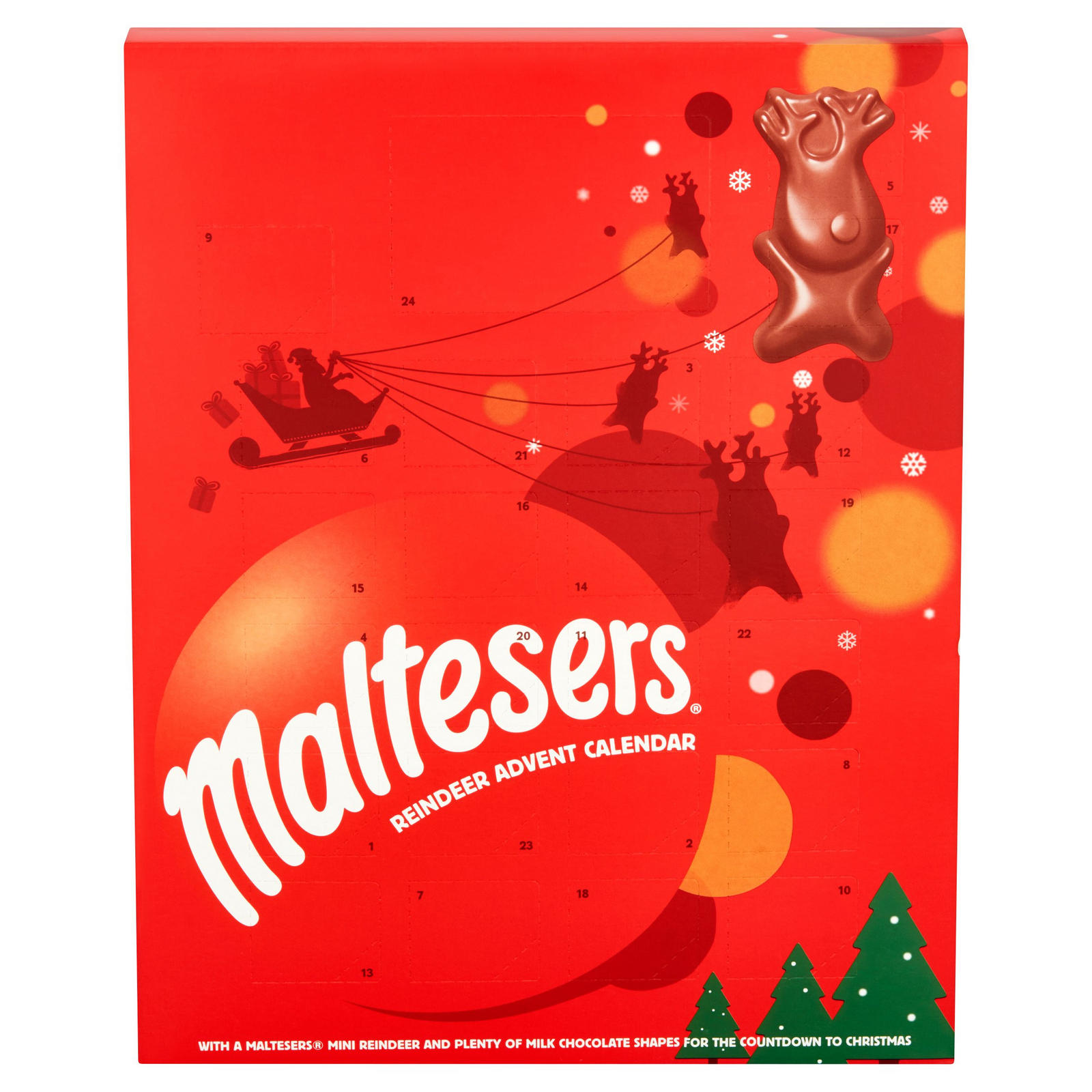 (Discontinued) Maltesers Mini Reindeer Advent Calendar 108g