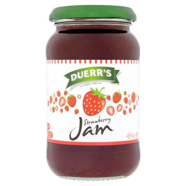 Duerrs Strawberry Jam 454g