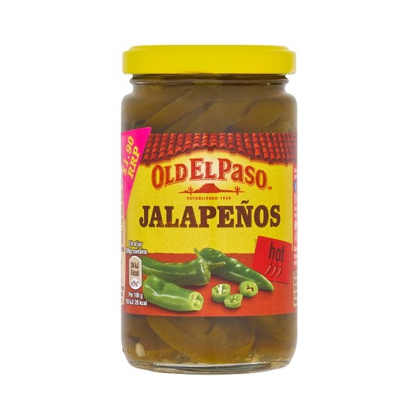 (STANDARD) Old El Paso Tangy Jalapeno Hot PM £1.90 215g