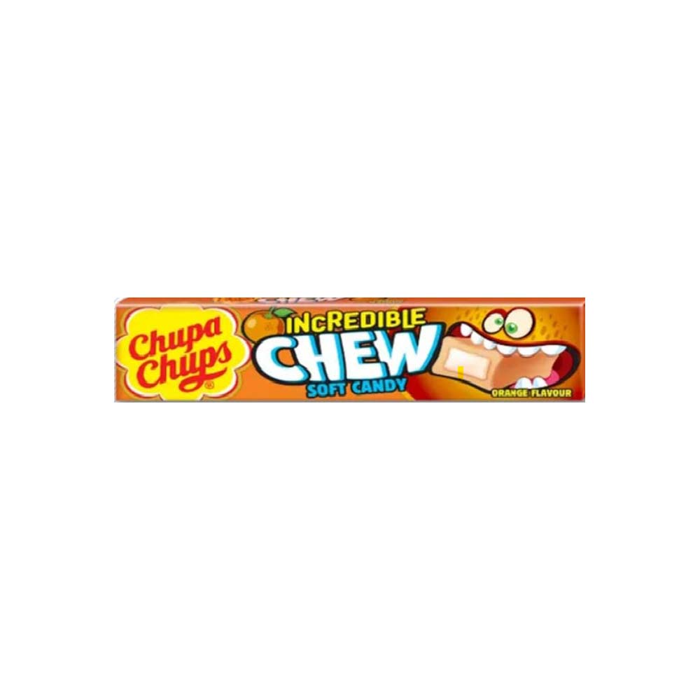 Chupa Chups Incredible Chew Orange 45g (B)
