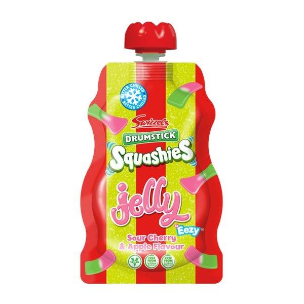 (STANDARD) Swizzels Apple & Cherry Squashies Jelly Pouch 80g