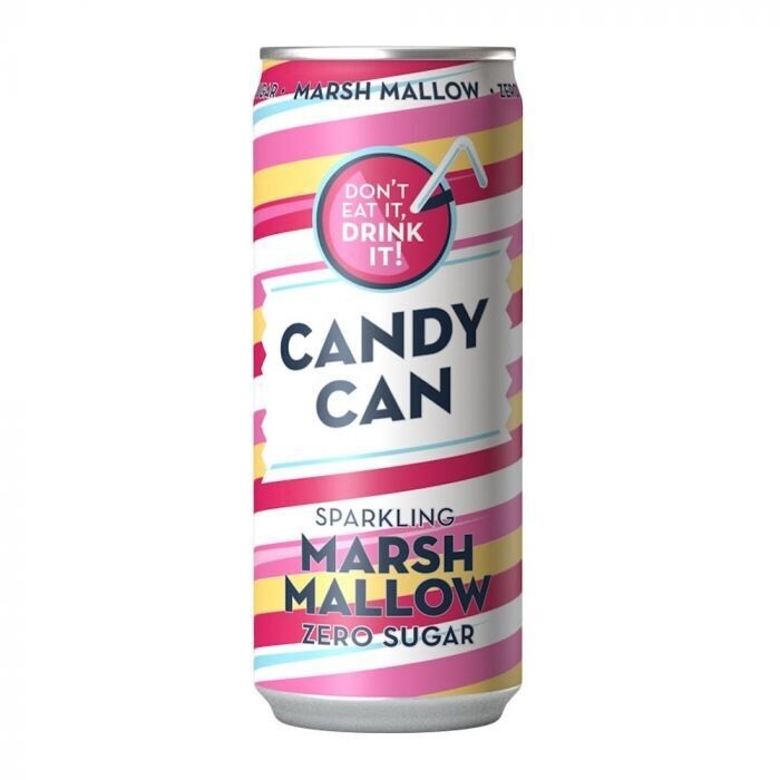 Candy Can Sparkling Marsh Mallow Zero Sugar 330ml