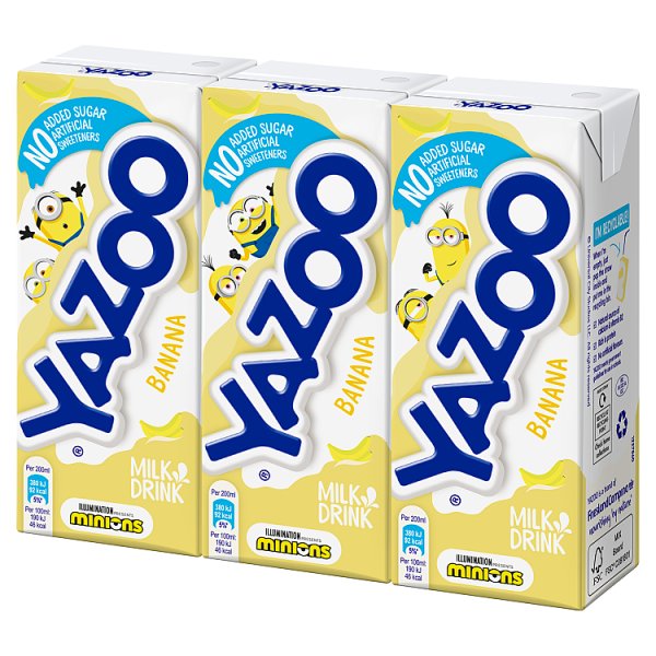 (DISCONTINUED) Yazoo Kids Banana 200ml