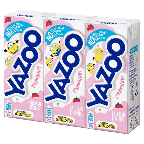 (DISCONTINUED) Yazoo Kids Strawberry 200ml