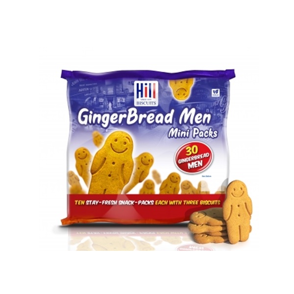 Hill Gingerbread Men 10pk 300g