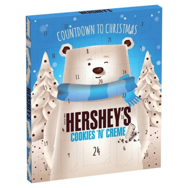 (DELIST)Hersheys Cookies n Creme Advent Calendar 205g