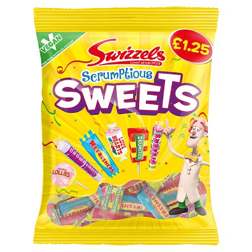Swizzels Scrumptious Sweets PM £1.25 134g